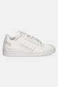 Дитячі шкіряні кросівки adidas Originals FORUM LOW CL IH7916 білий SS25