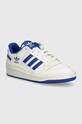 Дитячі шкіряні кросівки adidas Originals FORUM LOW CL низька блакитний IH7917