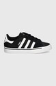 adidas Originals scarpe da ginnastica per bambini in pelle CAMPUS VULC IH8038 nero AW24