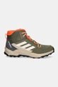 Дитячі черевики adidas TERREX TERREX AX4R MID IF6523 зелений AW24