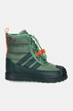 adidas Originals cizme de iarna copii SUPERSTAR 360 BOOT 2.0 ID4051 verde AW24