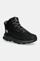 The North Face pantofi copii FASTPACK HIKER MID WP piele negru NF0A7W5VKX71