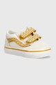Vans scarpe da ginnastica bambini Old Skool pelle scamosciata beige VN0009RCBS51