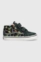 Vans adidasi de piele intoarsa pentru copii SK8-Mid Reissue VN000CQ0BS51 turcoaz AW24