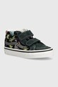 Vans trampki dziecięce SK8-Mid Reissue tekstylny turkusowy VN000CZ5BS51