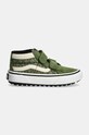 Detské semišové tenisky Vans MTE SK8-Mid Reissue VN000D10V0N1 zelená AW24