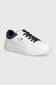 Tommy Hilfiger sneakers pentru copii textil alb T3X9.33646.35.41