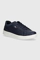 Детские кроссовки Tommy Hilfiger имитация натуральной кожи тёмно-синий T3X9.33646.35.41