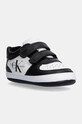 Calvin Klein Jeans buty niemowlęce nieocieplane czarny V0B9.81040.