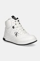 Calvin Klein Jeans sneakers textil alb V3X9.81063.30.34