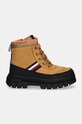 Дитячі зимові черевики Tommy Hilfiger T3X5.33713.35.41 коричневий AW24