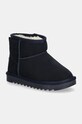 Детские замшевые сапоги Tommy Hilfiger с утеплением тёмно-синий T3A5.33615.30.34