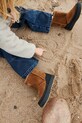 Дитячі замшеві чоботи Liewood Mattie Suede Boot замша коричневий LW19227