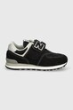 New Balance sneakersy dziecięce 574 PV574EVB czarny AW24
