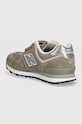 Chlapec Detské tenisky New Balance 574 PV574EVG sivá