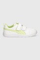 Puma sneakers pentru copii Courtflex V3 Dotty 398758 verde AW24