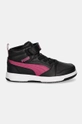 Puma sneakersy dziecięce Rebound V6 Mid WTR AC+ PS 307979 czarny AW24