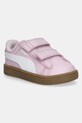 Puma sneakers pentru copii Rickie Classic V mic de statură roz 394254