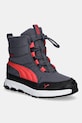 Dětské sněhule Puma Evolve Boot zateplené šedá 392647.9BYH