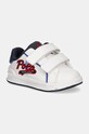 Polo Ralph Lauren sneakers pentru copii HERITAGE COURT III GRAPHIC EZ Produs pentru bebe alb RL01163100