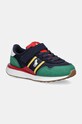 Παιδικά αθλητικά παπούτσια Polo Ralph Lauren TRAIN 89 SPORT PS συνθετικό σκούρο μπλε RL01212410