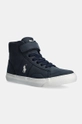 Polo Ralph Lauren scarpe da ginnastica per bambini RYLEY MID alta blu navy RL01232410