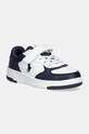 Polo Ralph Lauren sneakers pentru copii MASTERS COURT PS mic de statură bleumarin RL01242111