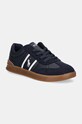 Детские кроссовки Polo Ralph Lauren HERITAGE COURT III T-TOE имитация замша тёмно-синий RL01253410