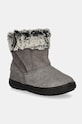 Primigi buty zimowe zamszowe dziecięce ocieplane szary 6850744.19.24