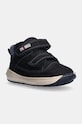 Primigi sneakersy skórzane dziecięce wysoka granatowy 6900633