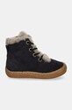 Froddo cizme de iarna pentru copii din piele intoarsa MINNI SUEDE LACES G2110140.20.24 bleumarin AW24