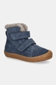 Froddo scarpe invernali in pelle scamosciata bambino/a MINNI SUEDE isolamento sintetico blu G2110141.25.26