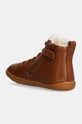 Мальчик Детские кожаные зимние ботинки Camper Peu Cami K900325.003.25.27 коричневый
