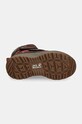 Detské zimné topánky Jack Wolfskin A62146 burgundské