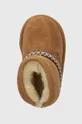 Дитячі замшеві чоботи UGG CLASSIC MINI CRESCENT коричневий 1157697T