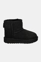 Дитячі замшеві чоботи UGG CLASSIC MINI II 1017715T чорний AW24