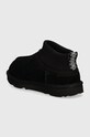 Dječaci Dječje cipele za snijeg od brušene kože UGG CLASSIC ULTRA STRETCH CUFF 1157702T crna