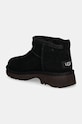 Хлопчик Дитячі замшеві чоботи UGG KIDS CLASSIC ULTRA MINI NEW HEIGHTS 1157732K чорний