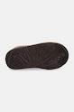 UGG śniegowce zamszowe dziecięce KIDS CLASSIC MINI CRESCENT 1157697K brązowy