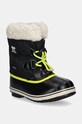 Дитячі чоботи Sorel CHILDRENS YOOT PAC з утепленням чорний 2114112