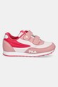 Fila sneakers pentru copii ORBIT REVOLUTION velcro FFK0222 roz SS25