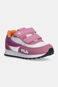 Παιδικά αθλητικά παπούτσια Fila ORBIT REVOLUTION velcro συνθετικό μωβ FFK0222