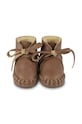 Шкіряні кросівки для немовлят Donsje Pina Classic Booties коричневий 1018200.
