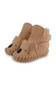 Donsje incaltaminte din piele pentru bebelusi Kapi Classic Booties Koala 1028007. bej AW24