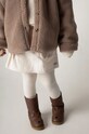 Детские кожаные зимние ботинки Donsje Wadudu Classic Boots Bear 2022001.29.33