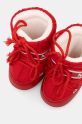 Moon Boot stivali da neve bambini ICON MINI NYLON rosso 80D1400430