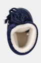 Moon Boot stivali da neve bambini ICON MINI NYLON blu navy 80D1400430