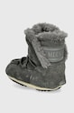 Хлопчик Дитячі замшеві чоботи Moon Boot CRIB SUEDE 80D3401030 сірий