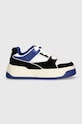 Naked Wolfe sneakers din piele Kash.Nubuck.blue multicolor AW24