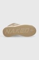 Кожаные кроссовки Naked Wolfe Kash Kash.Suede.Taupe бежевый